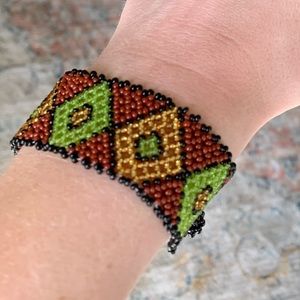 Handmade South African beaded bracelet